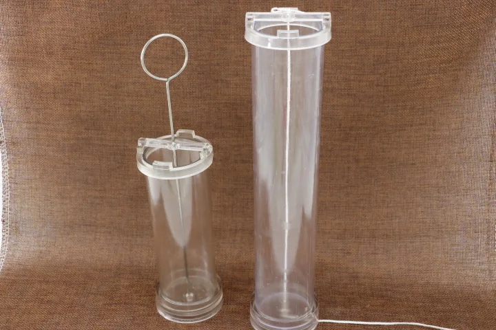 

Acrylic DIY Candle Mold Candle Making Mould Cylindrical Molds 30cm/35cm/40cm Long/Length 4cm/5cm/6cm Diameter