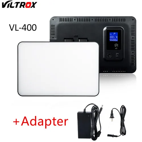 VILTROX-VL-400T-40-W-Wireless-Remote-Foto-Video-Studio-Luce-LED-Bi-Colore-Dimmerabile-Adattatore_