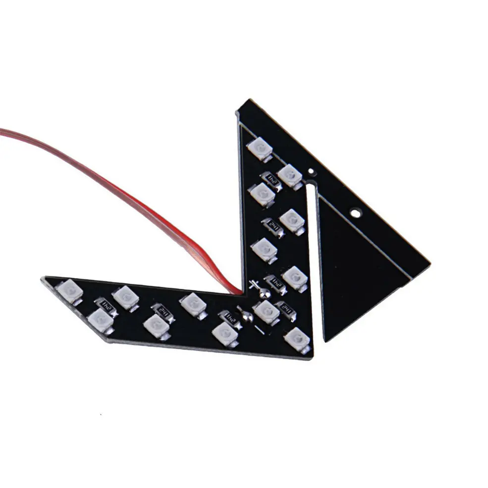 

1pc 14 SMD Car LED Side Mirror LED Guide Light Turn Signal Arrow Light Rear View Mirror Indicator light source hot selling
