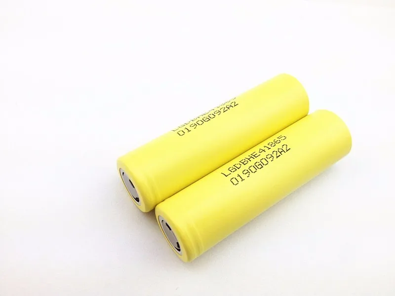 Dinto 2 шт для LG HE4 3,7 V 2500mAh 18650 батарея перезаряжаемая разрядка 25A батарея высокого стока для электронной сигареты