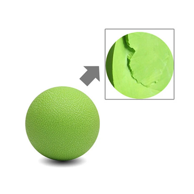 Триггер точка Массажный мяч ролик Myofascial Хоккей Лакросс мяч массаж фитнес-Мячи