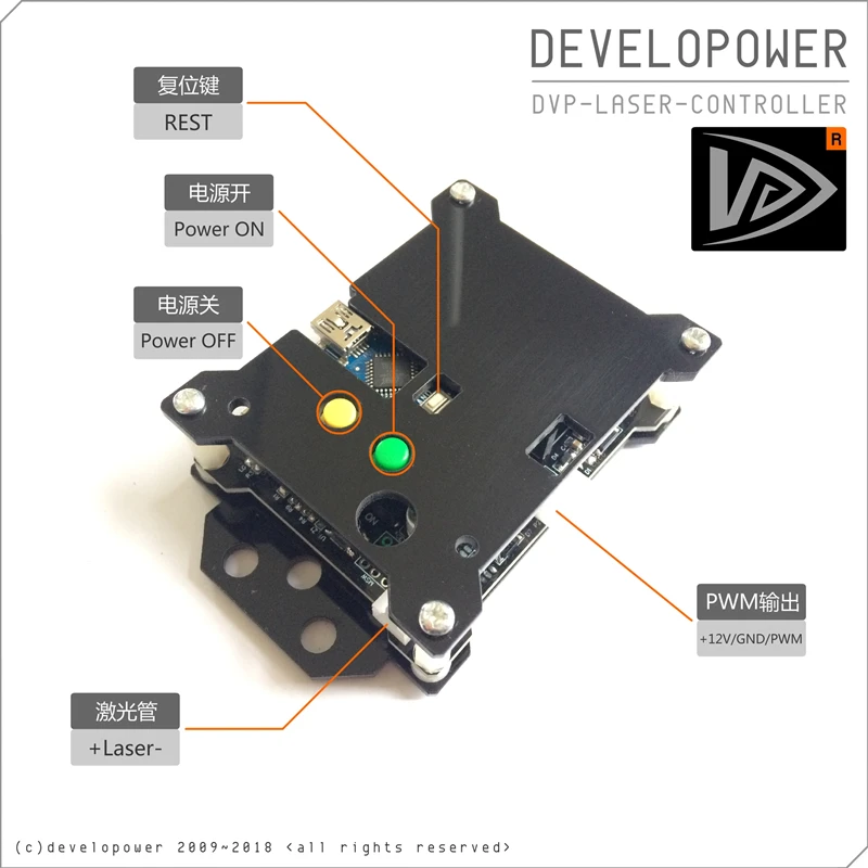 USB лазер 2 оси шаговый двигатель драйвер плата управления Лер DIY Лазерный Гравер