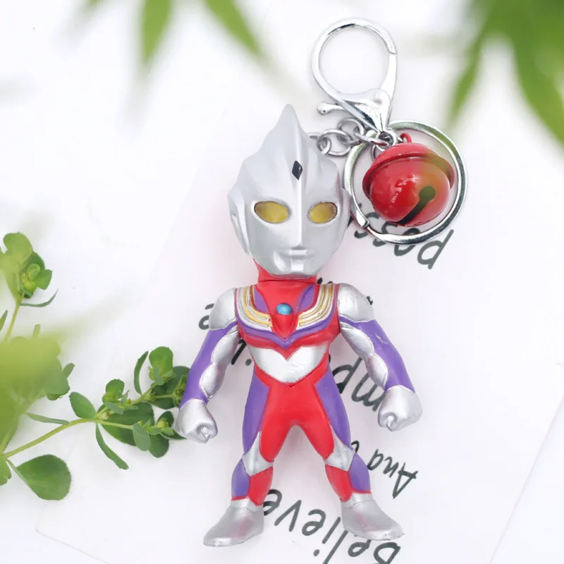 10 см цепочка для ключей Ultraman Belial Geed Orb Zero Tiga 6 видов экшн фигурок Коллекционная