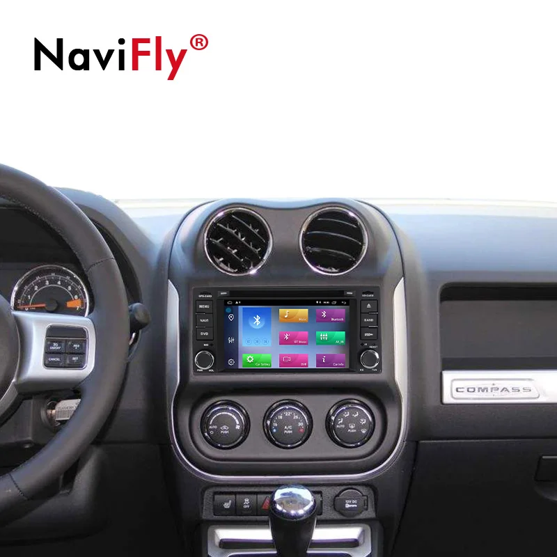 Clearance 2+32G Android 9.1 Car dvd player GPS Navigation For Chrysler/300C/jeep/Compass/Dodge/Grand/Cherokee Radio WIFI FM BT USB Canbus 5