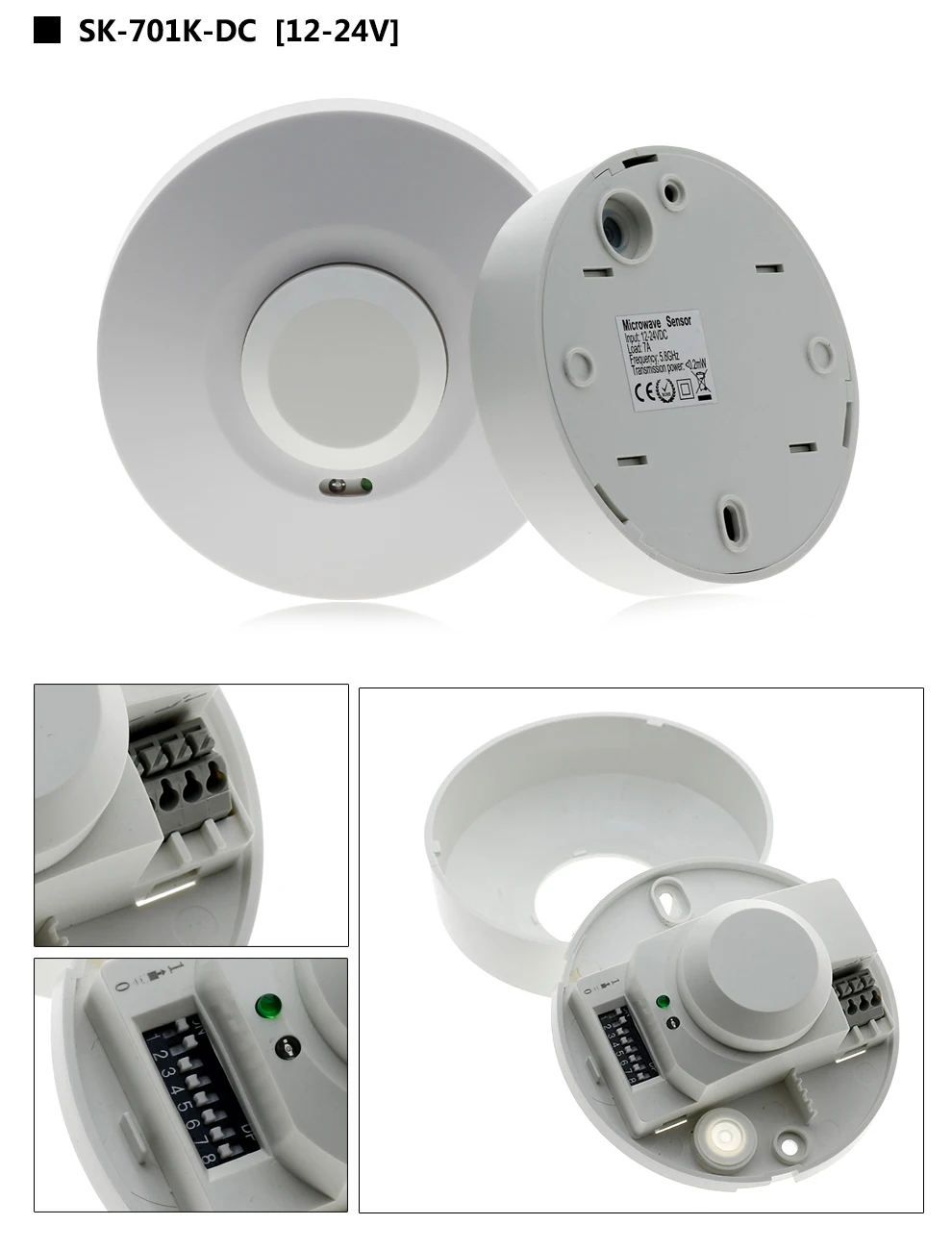 Microwave Sensor Radar Smart Light Switch (16)