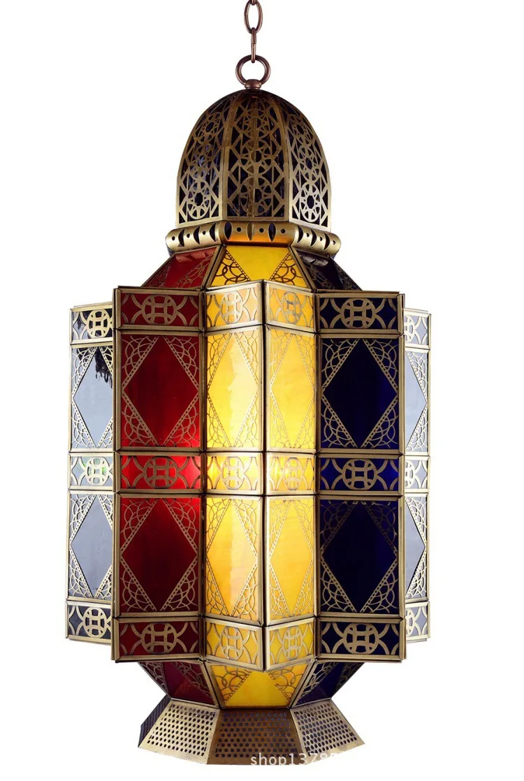 Online kopen wholesale stain glas lamp uit china stain glas lamp ... Woonkamer deco Middellandse