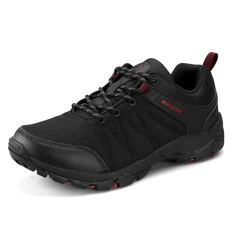 

Fires Trekking Shoes For Men Hiking Shoe Leather Mountain Outdoor Breathable Slip-resistant Climbing Sport Boots