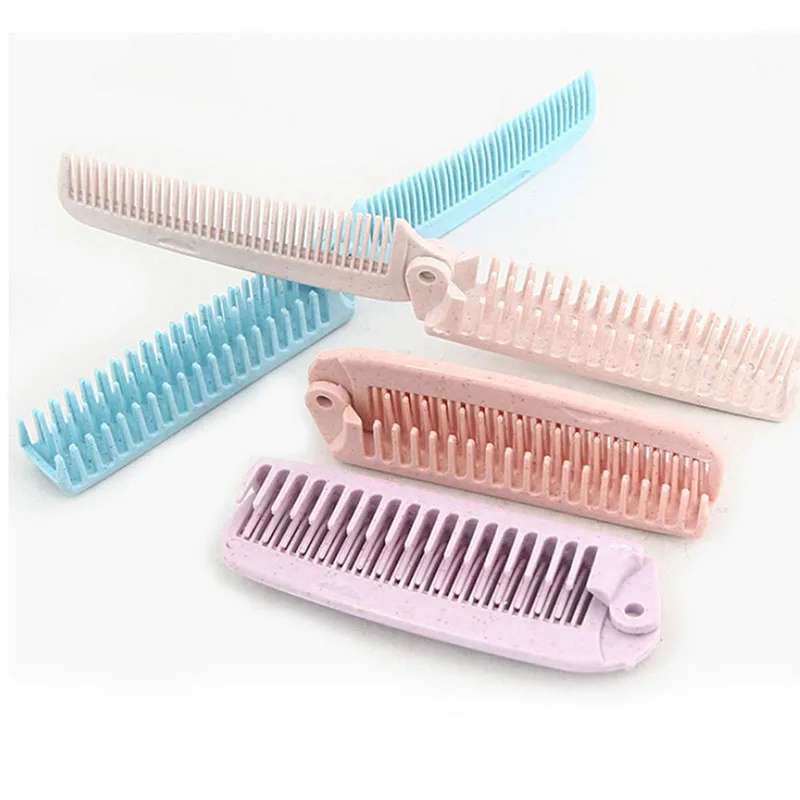 1Pcs  Anti-static Hairdressing Brush Hair Styling Tool Foldable Combs Portable Hair Combs Makeup Combs