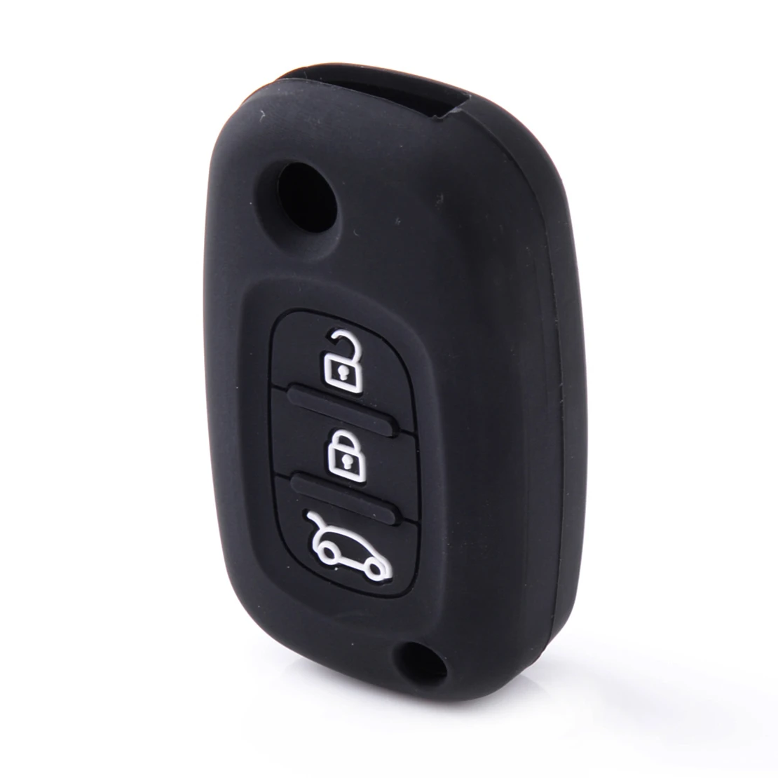 Silicone 3 Button Remote Key Fob Cover Case For Renault Kangoo Fluence Megane