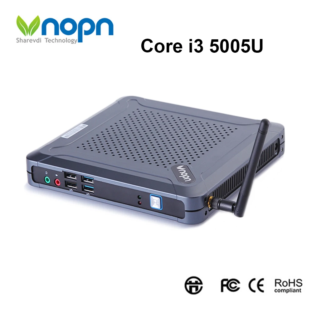 

Mini Computer Intel Core i3 5005U 5th Gen Barebone Onboard CPU Dual-core 4 Threads Desktops Nettop HTPC WiFi Mini PC Windows 10