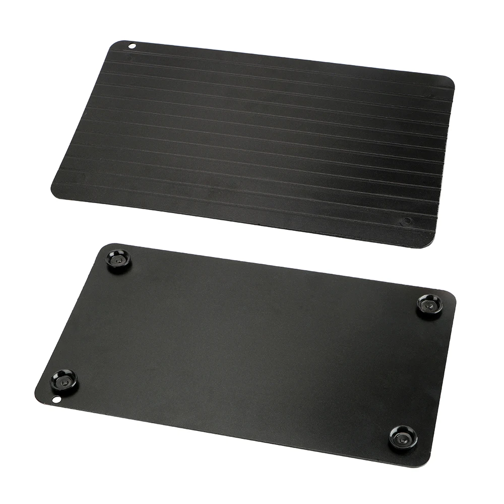 HOOMIN Aluminium Alloy Thaw Frozen Food Meat Fish Physical Natural Efficient Defrosting Trays Kitchen Tool HOOMIN Aluminium Alloy Thaw Frozen Food Meat Fish Physical Natural Efficient Defrosting Trays Kitchen Tool