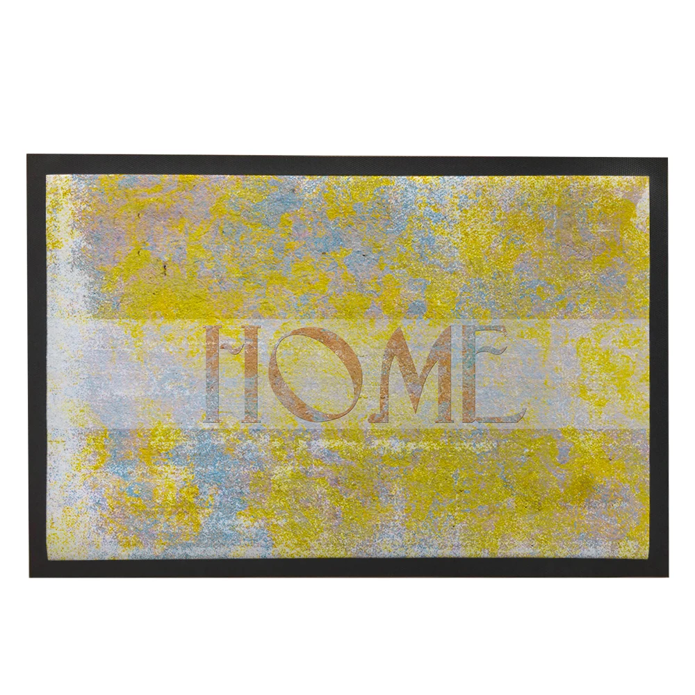 Vintage Home Door Mat Outdoor,Anti-Slip Doormat for Entrance Door,Rubber Floor Mats for Bathroom,Kitchen Carpet,Yellow Stair Rug Vintage Home Door Mat Outdoor,Anti-Slip Doormat for Entrance Door,Rubber Floor Mats for Bathroom,Kitchen Carpet,Yellow Stair Rug