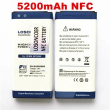 LOSONCOER 5200mAh EB-BG800BBE NFC аккумулятор для сотового телефона для SAMSUNG Galaxy S5 Mini NFC G870 G800 G800F G800H