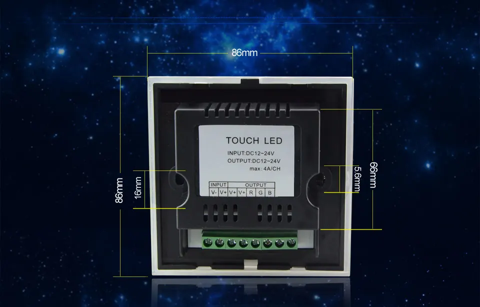 86 Type Touch Panel RGB  Controller  (10)