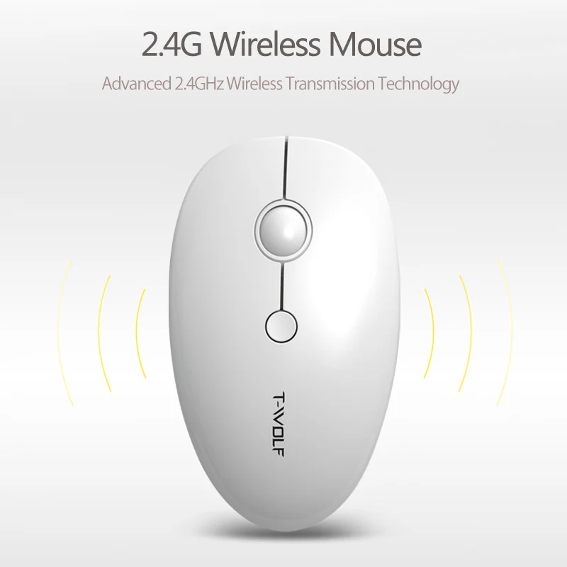 T-WOLF Q12 Slim Wireless Mouse (4)