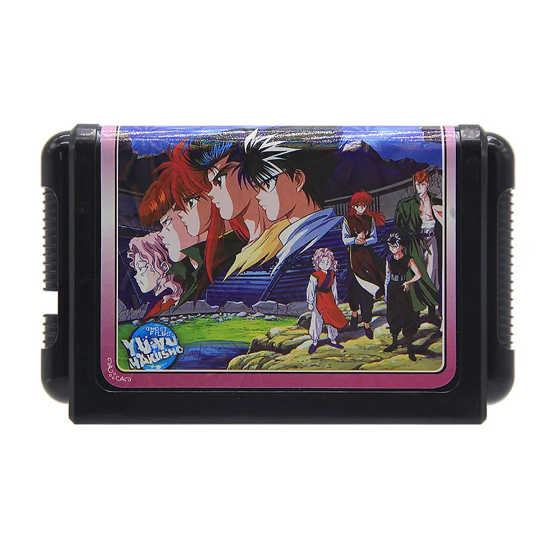 Игровая карта для sega 16 бит игра 18 в 1/13 в 1/11 в 1/8 в 1/1 для YuYu Hakusho специальная игровая карта для 16 бит sega Mega Drive