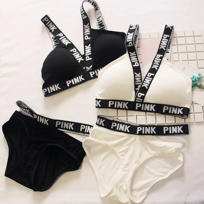 conjuntos pink ropa interior