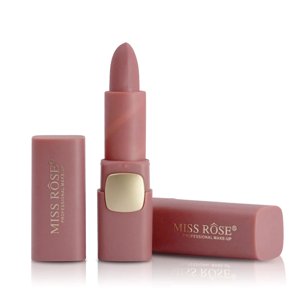 Nude Miss Rose Matte Lipstick Long Lasting Kyliejenner Lipstick Cosmetics Mate Lipstick Waterproof Lipsticks For Women Tint