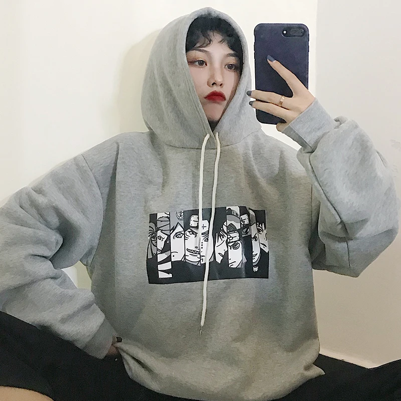  Sudadera Mujer 2019 Harajuku Fashion Women Sweatshirt Hoodies Korean Ulzzang Vintage Fleece Long Sl