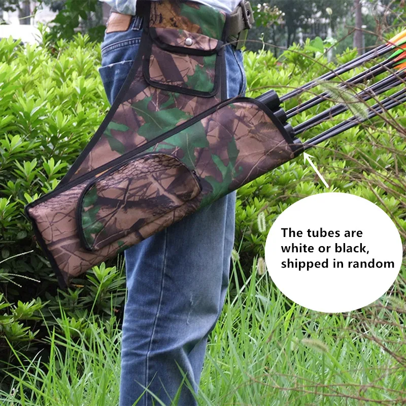 Upgraded version Camouflage Archery Hunting Bow ARROW back /side QUIVER