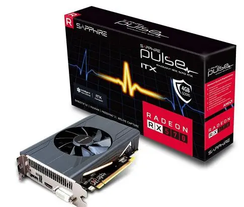 BYKSKI полное покрытие графическая карта блок использовать для Sapphire RX570-4G-D5-ITS/RX570 PULSE ITX/Видеокарта блок RGB светильник контроллер