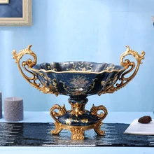 Европейский фрукты чисто ручной росписью гостиная декоративные изделия украшения Ретро Большой фрукты сухие фрукты