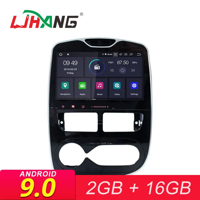 

LJHANG 10.1 Inch Android 9.0 Car Multimedia Player For CLIO 2015 2016 2017 1 Din Car Radio GPS Navigation Stereo WIFI Autoaudio