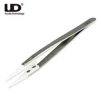 

E-Cigs UD Zirconia Ceramic Tip Tweezers Flat & Sharp Zirconia Ceramic + Stainless Steel Ceramic Tip Tweezers from Heaven Gifts