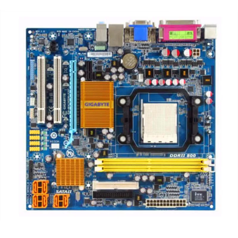 

original AM2 740G motherboard for Gigabyte GA-MA74GM-S2H MA74GM-S2H mainboard AM2 DDR2 Desktop Boards
