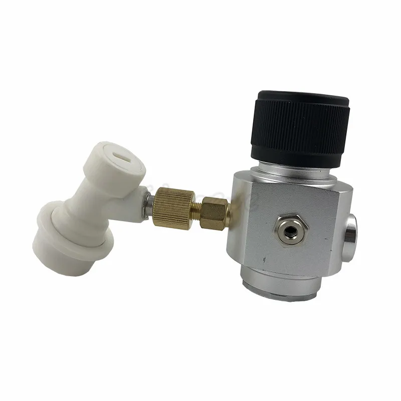 CO2 Mini Gas Regulator with Corny Keg Gas Ball Lock Disconnect for Beer Tap Homebrew GAS Regulator (5)