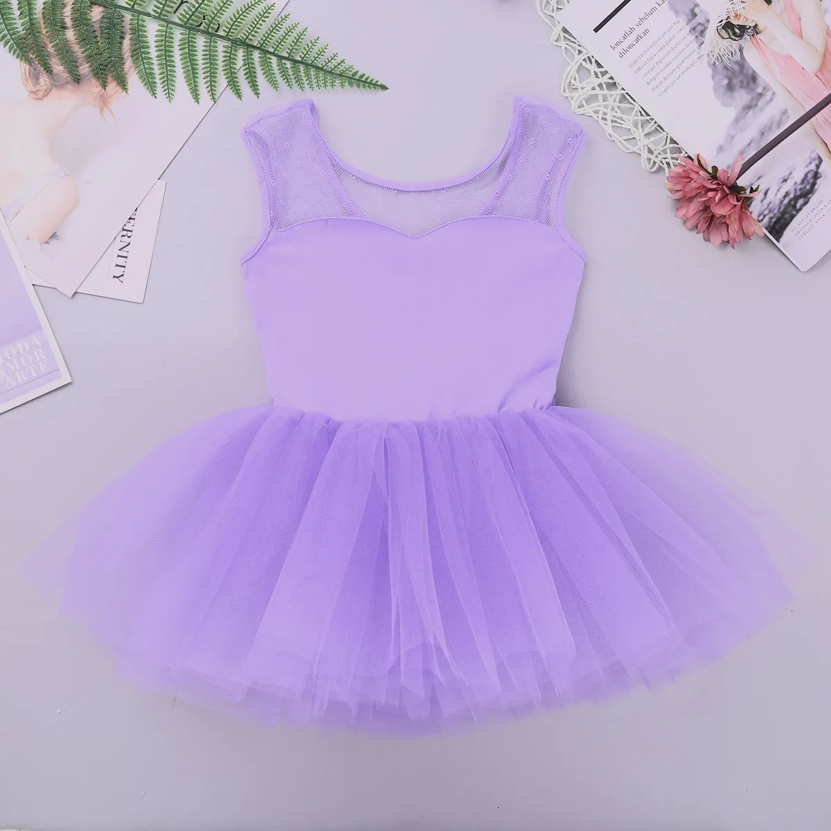TiaoBug/профессиональное балетное платье-пачка для девочек; Сетчатое платье с короткими рукавами; детское танцевальное платье-трико; детский сценический костюм лебедя для танцев