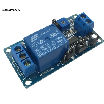 

10pcs Hot sell delay relay, delay open / delay shutdown switch module and timer DC 12V.