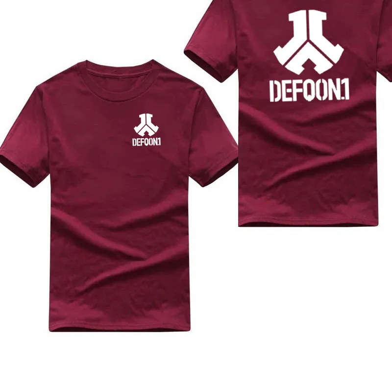 100% хлопковая футболка плюс размеры Мода 2018 г. Defqon 1st Street Хип Хоп Футболка Hardstyle уличная одежда топы корректирующие человек