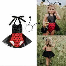 Новинка Великобритании, для малышей, для маленьких девочек, симпатичные, летний пляжный костюм, платье-пачка для девочек повязка на голову, одежда Топ вечерние Одежда для маскарада