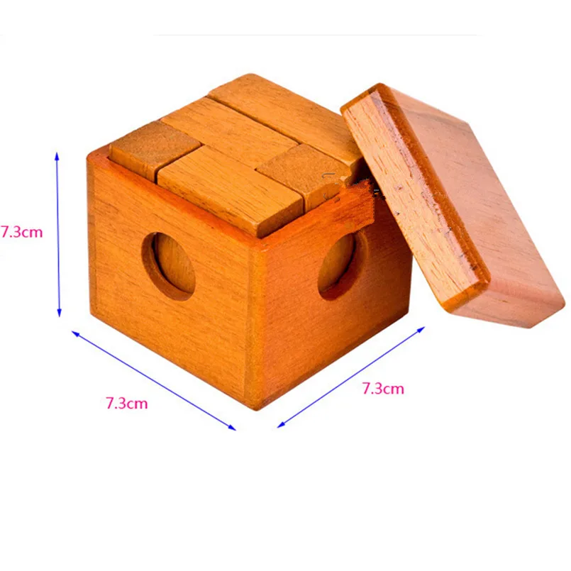 IQ Mind Holz Puzzle Magic Box Spiel für Erwachsene Kinder Geschenke 