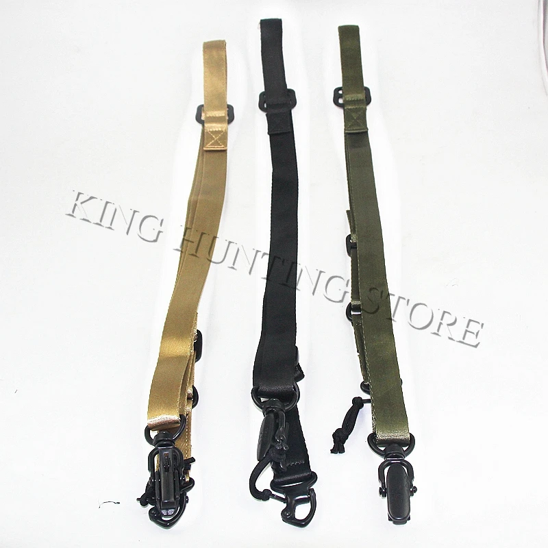 

Wholesale Top Quality Tactical Multi-Mission Rifle Sling Gun Sling Gun Strap System Mount Set Black Tan Green