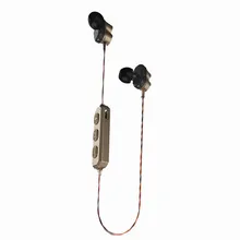 Tuberosa Dupla Falante Estéreo Bluetooth Fone De Ouvido De Alta Definição Dual Driver Dinâmico Magnético Pesado Baixo Sem Fio Earplug