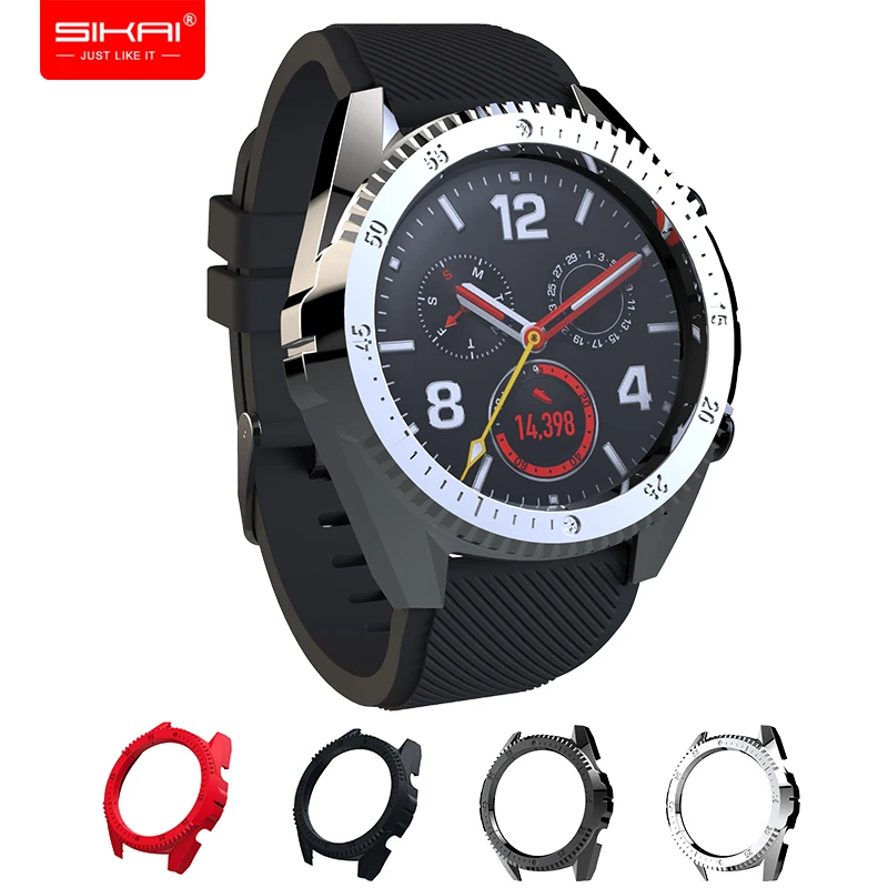 

Cases For Huawei GT Smart Watch Protector Cover SIKAI PC Plating Plastic Shell Tough Armor