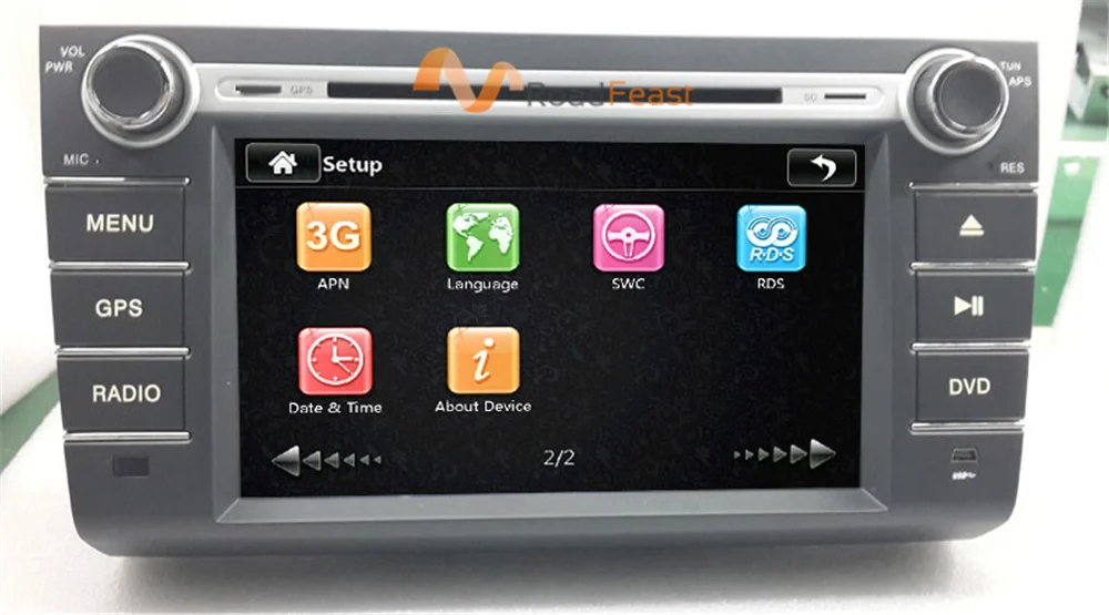 8inchs Car DVD for Suzuki Swift 2004-2010 13