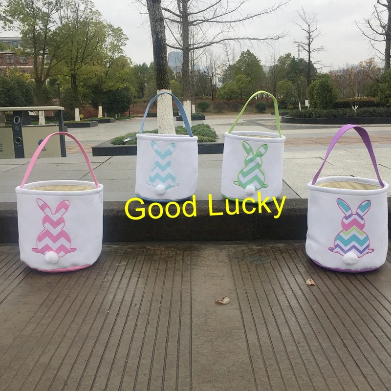 chevron easter bucket (2)