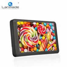 7 дюймов HD пластиковый чехол с боковым разъемом для USB SD автоматический запуск проигрываетля в стандартный Мультимедийный проигрыватель с цифровой рекламной информацией