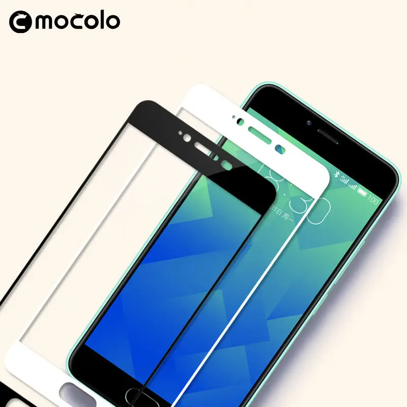 Защитное стекло Mocolo закаленное с полным покрытием для Meizu M5/M5s Mini meilan 5/m5 пленка на