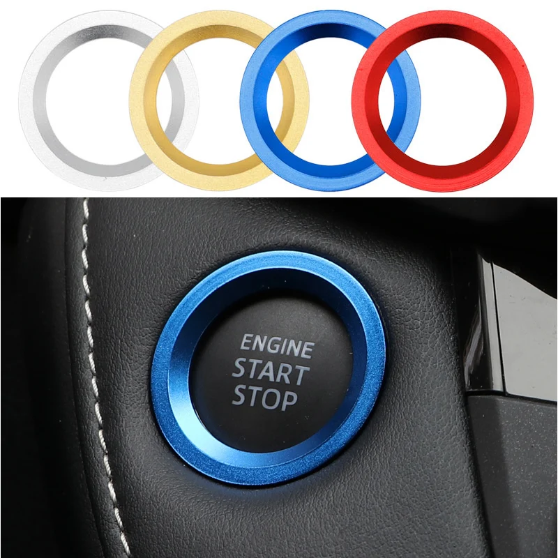 

Car Styling Aluminum Ignition Switch Cover Ring for Toyota 86 Camry 2018 Corolla Vios Reiz RAV4 CHR Yaris L Highlander Alphard