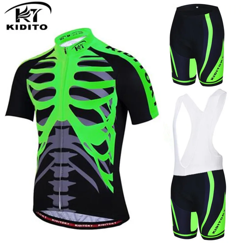 KIDITOKT набор велосипедных Джерси ropa ciclismo maillot roupa bicicleta bycicle maillot ciclismo hombre летняя велосипедная одежда