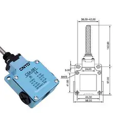 4 шт./партия, высокое качество, CNTD, CSA-081, вобль, рычаг, концевой переключатель/микро-переключатель Ui 380 В Ith 10A