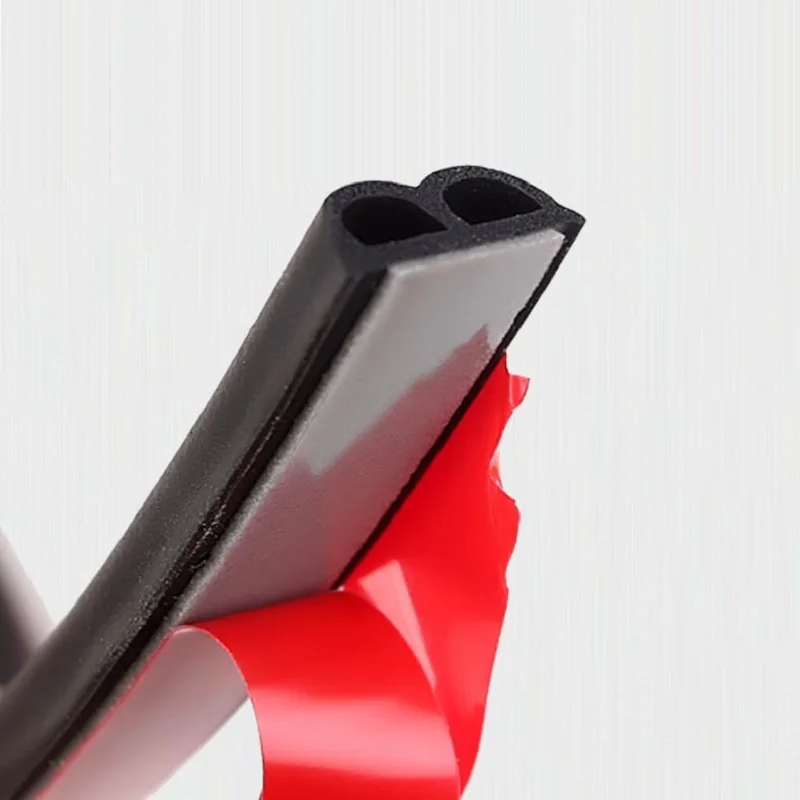 Car Universal Sound Insulation Rubber Sealing Strip B Type Noise