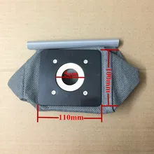 1 piece universal Dust bag Cloth washable Bag Vacuum Cleaner Bag Fits for Philips Nilfisk Bomann Clatronic Melissa etc.