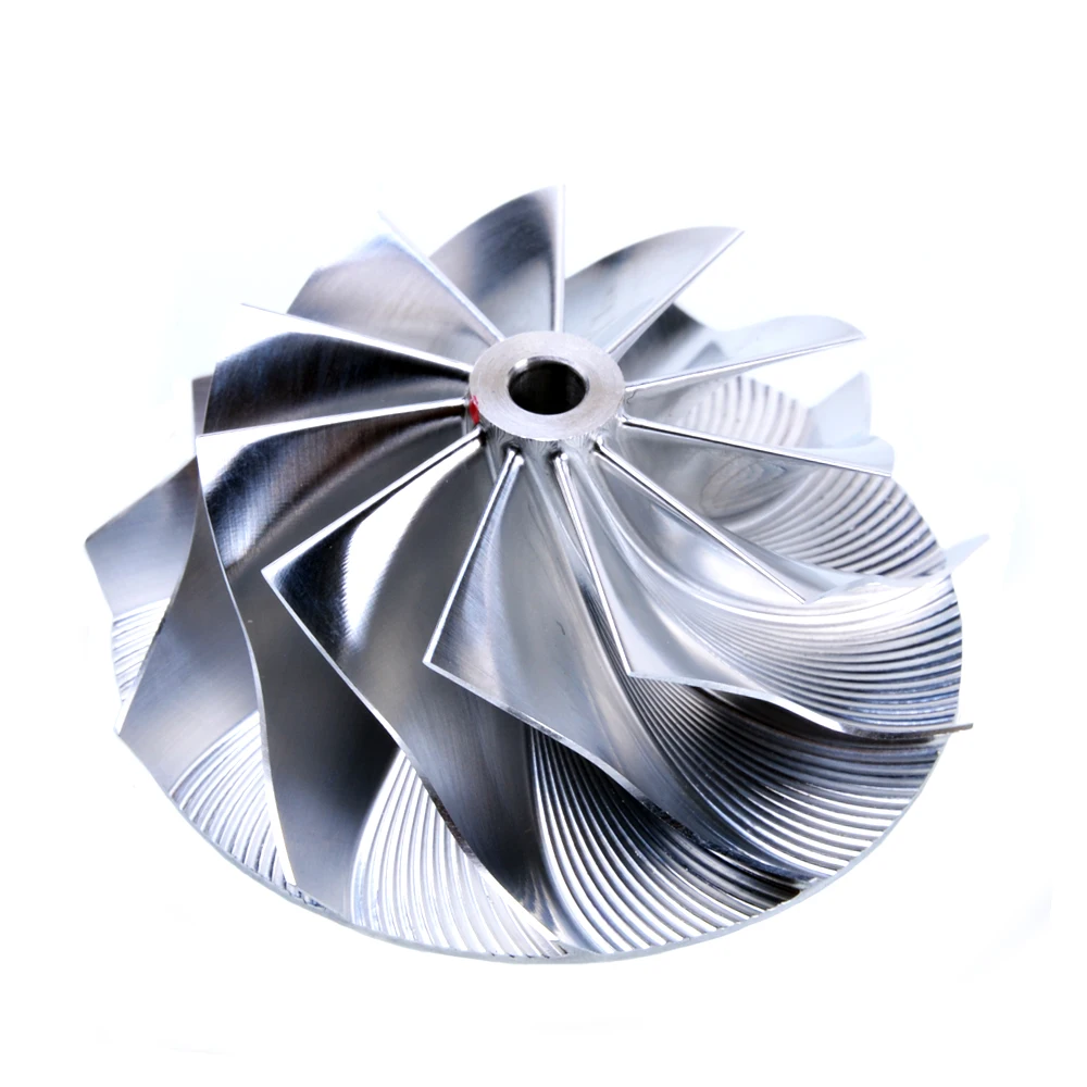 

Kinugawa Turbo Billet Compressor Wheel 46.02/58mm 11+0 w/ Small Nose for Volvo TD04L TD04H TD04HL 19T
