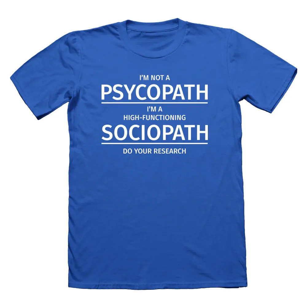Sherlock Holmes Sociopathe Drôle T Shirt Psychopathe Drôle Humour Je