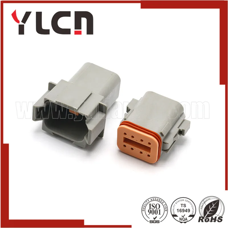 

1 Set DT06-8S DT04-8P 8 Pins Way Waterproof Male Female Cable Automotive Connector Plugs For Cars